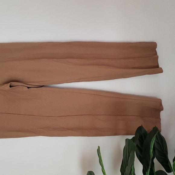 Pull & Bear tan trouser pants, career pants, women's size large - Picture 3 of 8